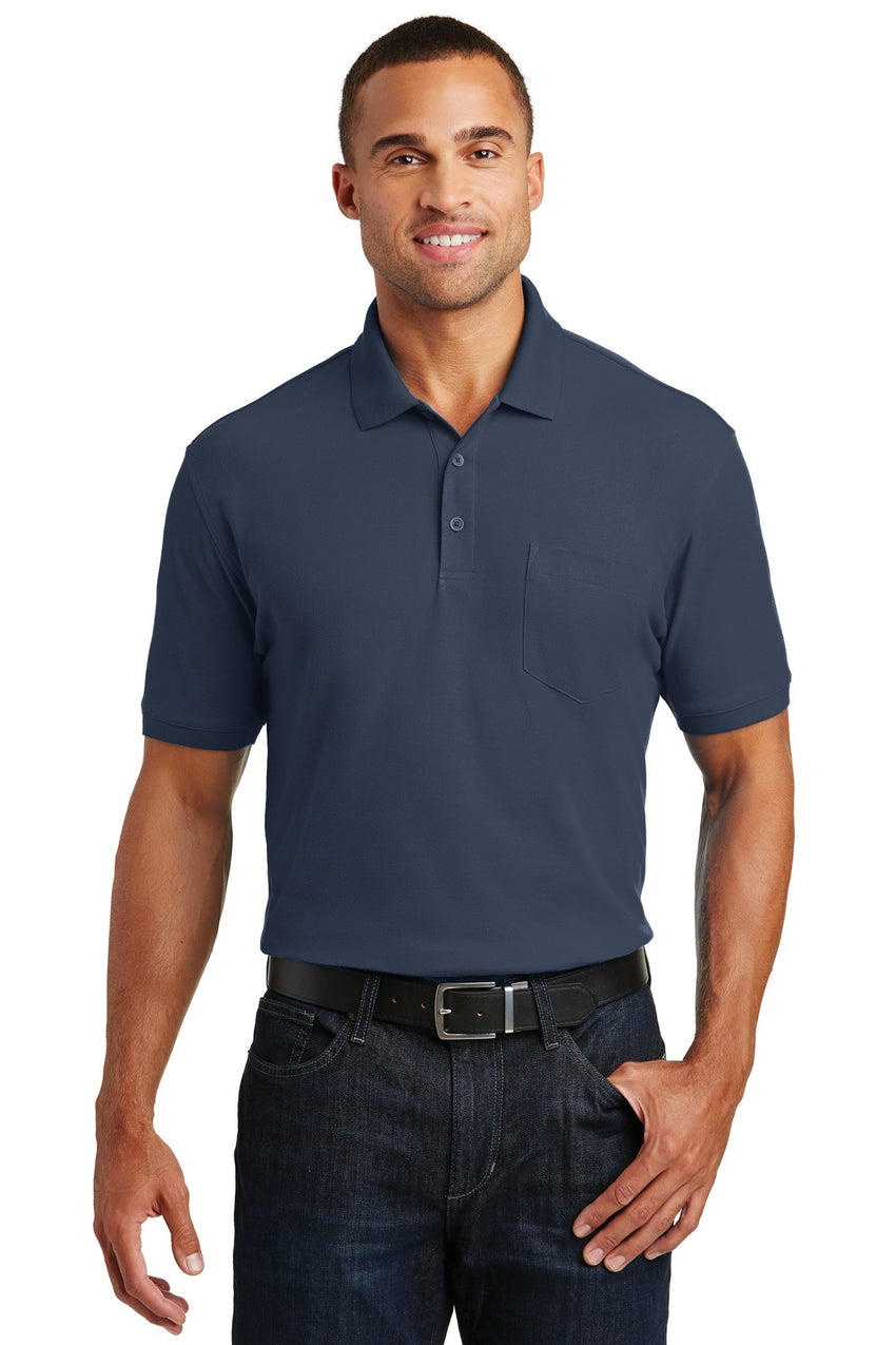 Port Authority Core Classic Pique Pocket Polo K100P