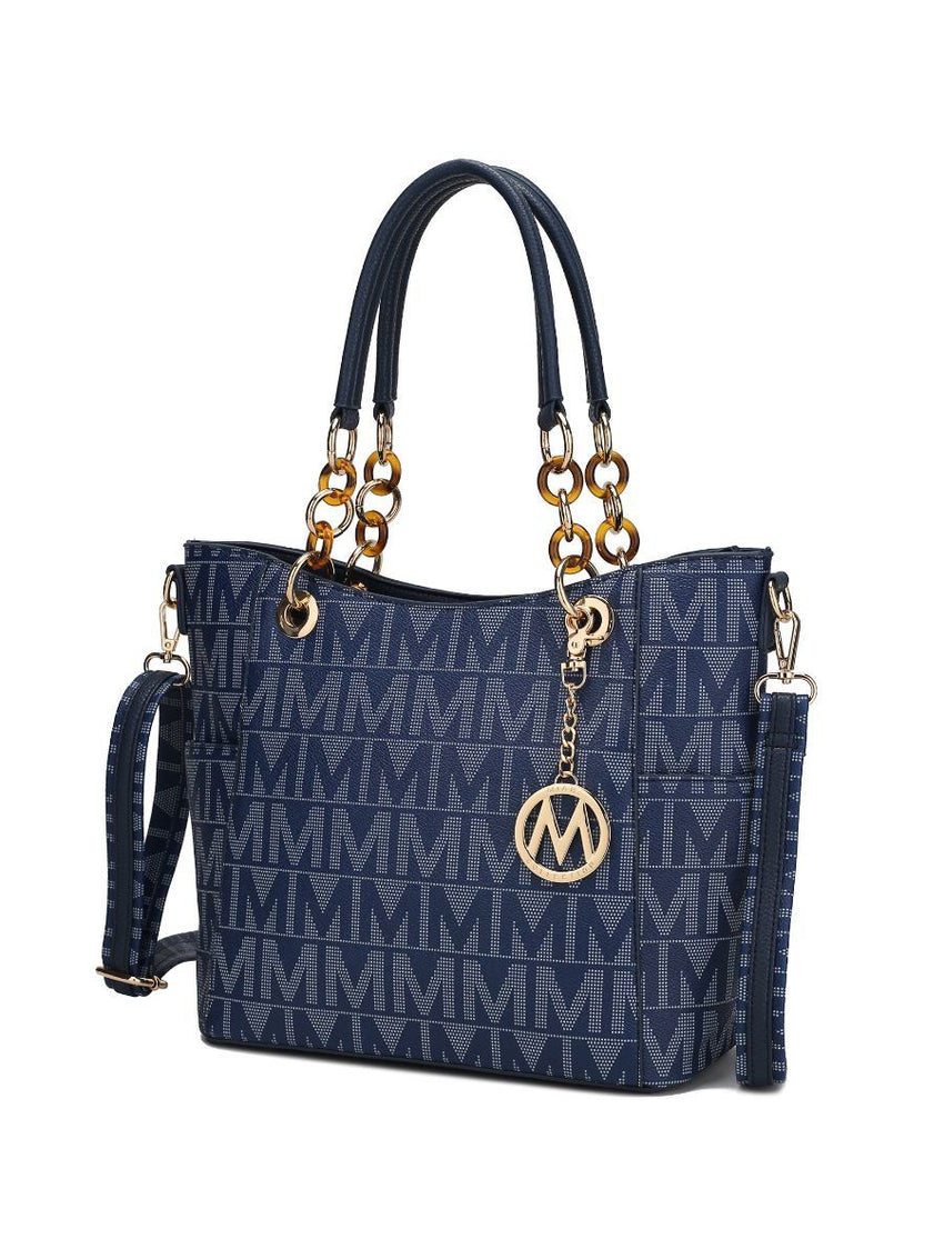 MKF Collection Kissaten Milan M Signature Tote Handbag by Mia k - 7DAY'S