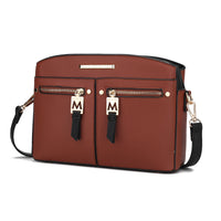 MKF Collection Zoely Crossbody Handbag Vegan Leather Women by Mia k