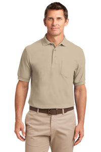 Port Authority Silk Touch Polo with Pocket K500P