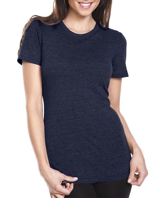 Next Level Apparel 6710 Ladies' Triblend Crew