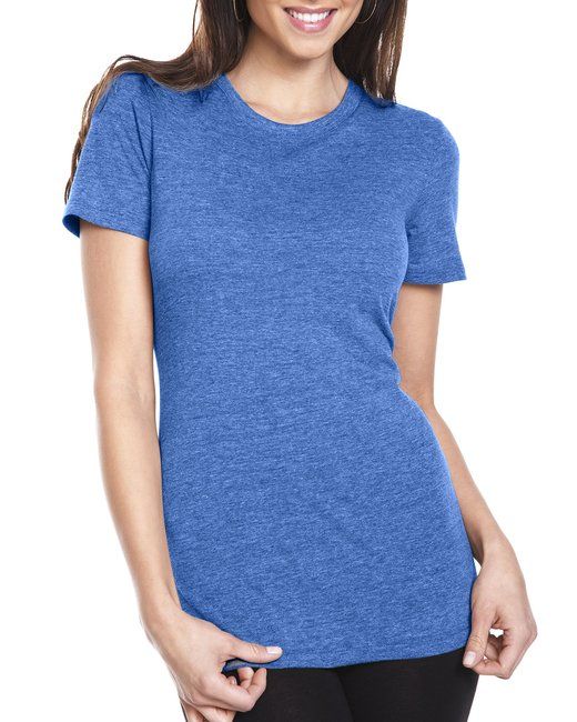 Next Level Apparel 6710 Ladies' Triblend Crew