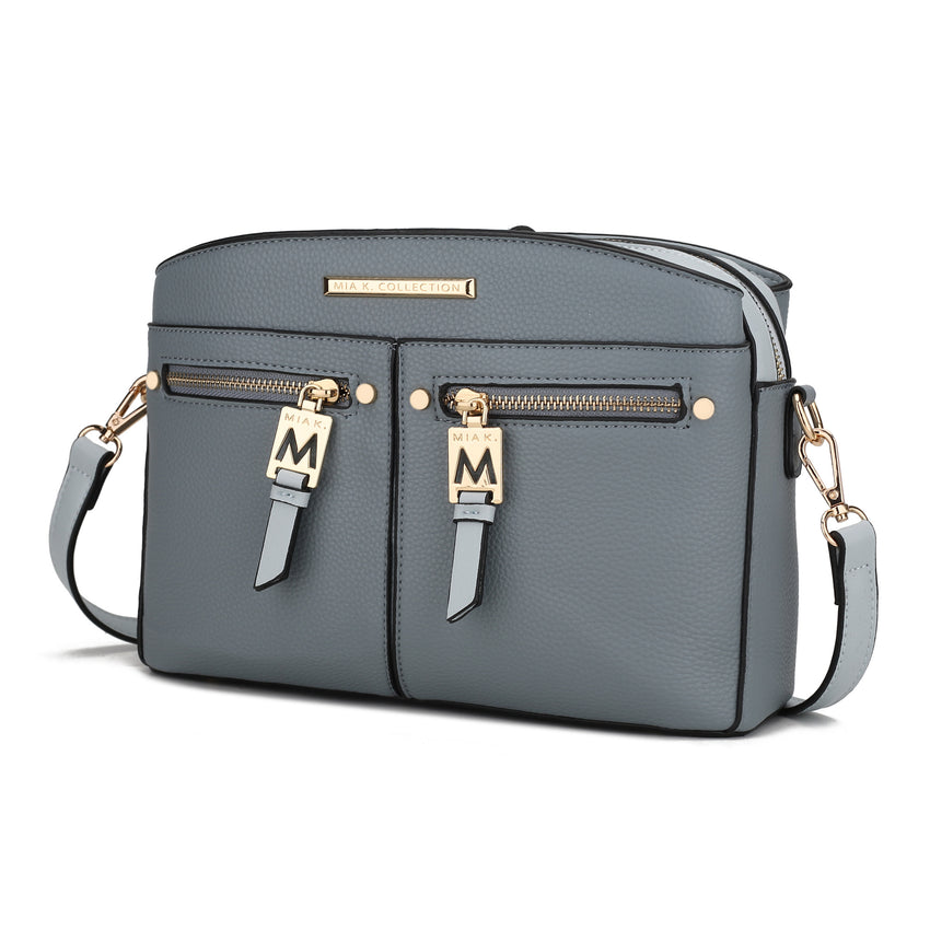 MKF Collection Zoely Crossbody Handbag Vegan Leather Women by Mia k