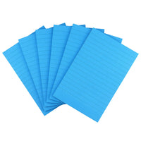 Early Buy 6 Pads Lined Sticky Notes with Lines 4x6 Self - Stick Notes Bright Color Sticky Notes, 45 Sheets/Pad (Yellow) - 7DAY'S