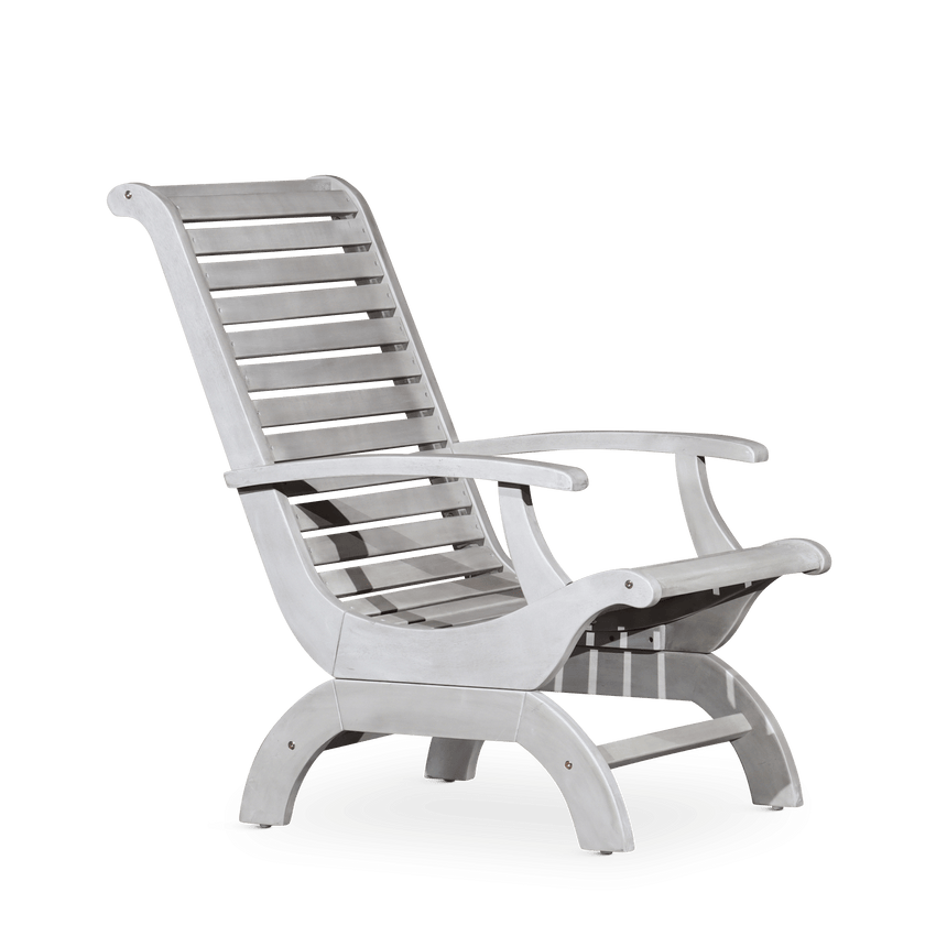 Eucalyptus Plantation Chair, Silver Gray - 7DAY'S