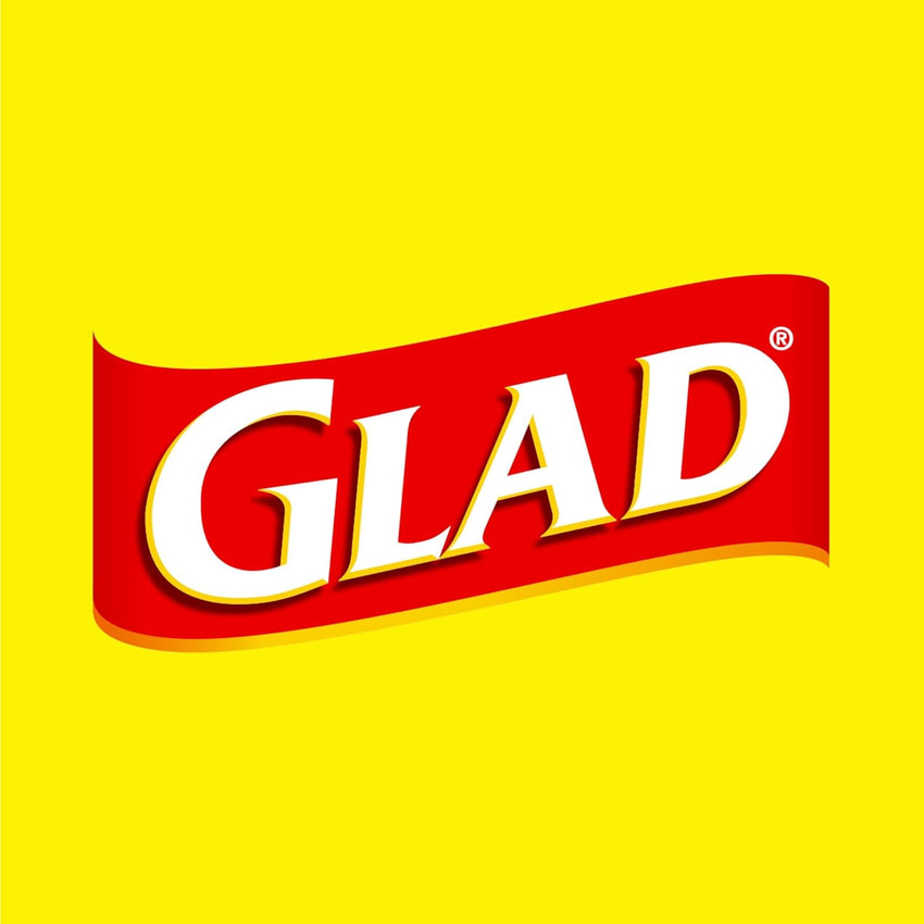 Glad ForceFlex Tall Kitchen Drawstring Trash Bags, 13 Gal, Gain Lemon Zest, 40 Ct (Package May Vary) - 7DAY'S