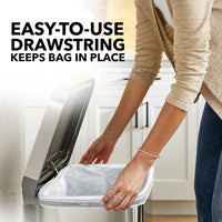 Glad ForceFlex Tall Kitchen Drawstring Trash Bags, 13 Gal, Gain Lemon Zest, 40 Ct (Package May Vary) - 7DAY'S