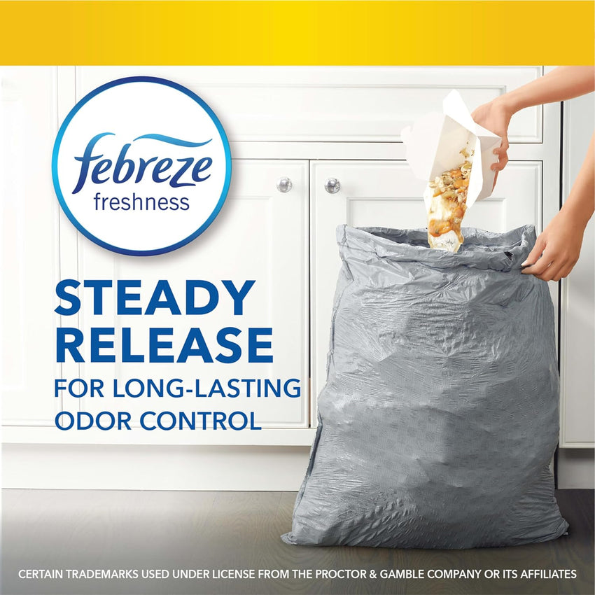 Glad ForceFlex Tall Kitchen Drawstring Trash Bags, 13 Gal, Gain Lemon Zest, 40 Ct (Package May Vary) - 7DAY'S
