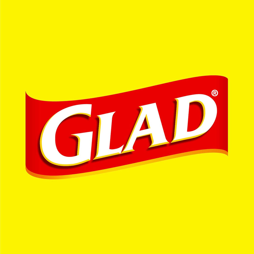 Glad ForceFlex Tall Kitchen Drawstring Trash Bags, 13 Gal, Gain Lemon Zest, 40 Ct (Package May Vary) - 7DAY'S