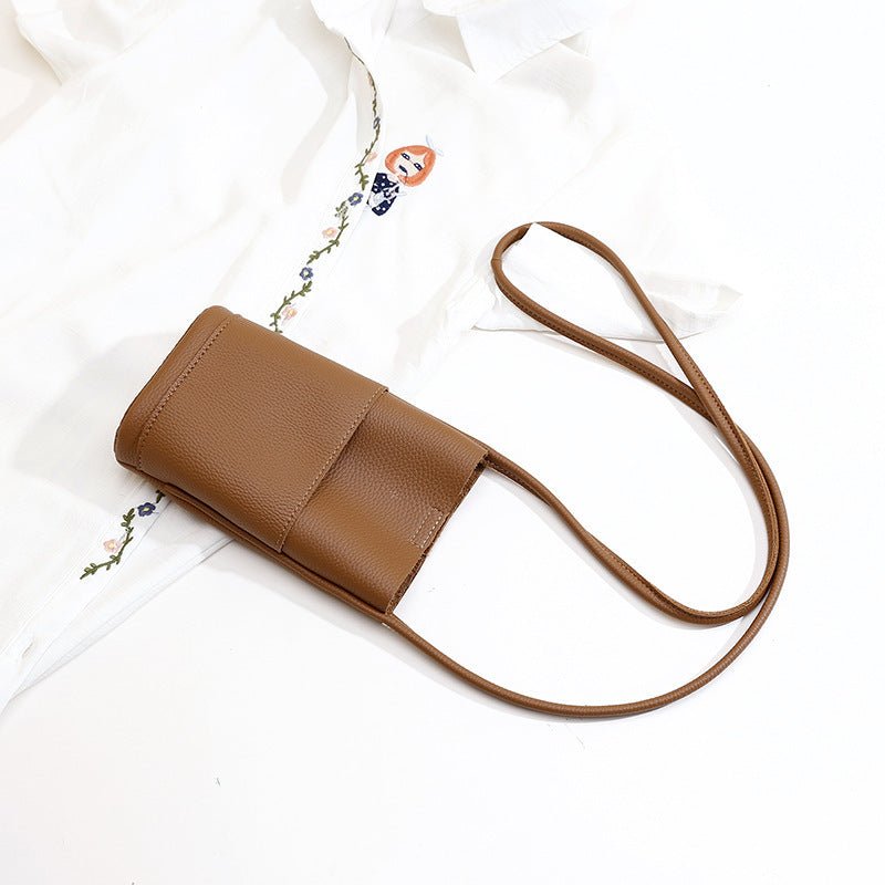 High - grade Soft Leather Mobile Phone Bag Female Crossbody - 7DAY'S