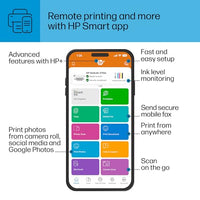 HP DeskJet 2755e Wireless Color inkjet - printer, Print, scan, copy, Easy setup, Mobile printing, Best - for home, 6 month Instant Ink trial included, white (packaging may vary) - 7DAY'S