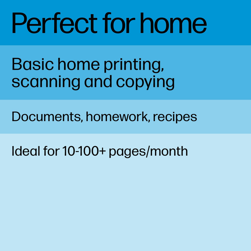 HP DeskJet 2755e Wireless Color inkjet - printer, Print, scan, copy, Easy setup, Mobile printing, Best - for home, 6 month Instant Ink trial included, white (packaging may vary) - 7DAY'S