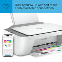 HP DeskJet 2755e Wireless Color inkjet - printer, Print, scan, copy, Easy setup, Mobile printing, Best - for home, 6 month Instant Ink trial included, white (packaging may vary) - 7DAY'S