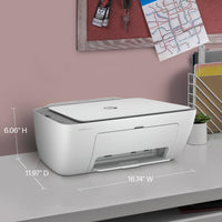 HP DeskJet 2755e Wireless Color inkjet - printer, Print, scan, copy, Easy setup, Mobile printing, Best - for home, 6 month Instant Ink trial included, white (packaging may vary) - 7DAY'S