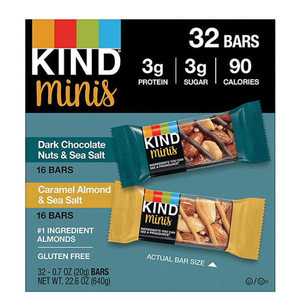 KIND Minis Variety Pack 32 pk. - 7DAY'S