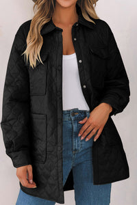 ladies Snap Down Collared Winter Coat Material composition: 100% nylon - 7DAY'S