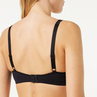 Lilyette Women's 0904 Plunge Into Comfort Keyhole Minimizer Bra - 7DAY'S