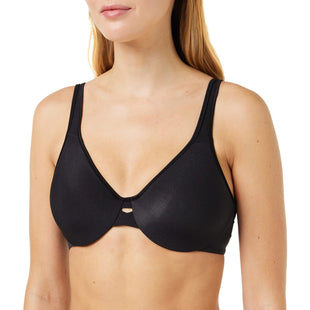 Lilyette Women's 0904 Plunge Into Comfort Keyhole Minimizer Bra - 7DAY'S