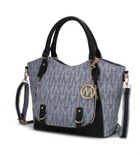 MKF Collection Fula Signature Satchel Bag by Mia Made of high - quality vegan leather - 7DAY'S