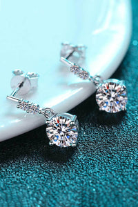 Moissanite Drop Earrings - 7DAY'S