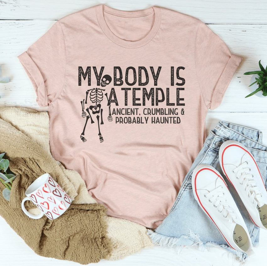 My Body Is A Temple Halloween T-Shirt - 7DAY'S