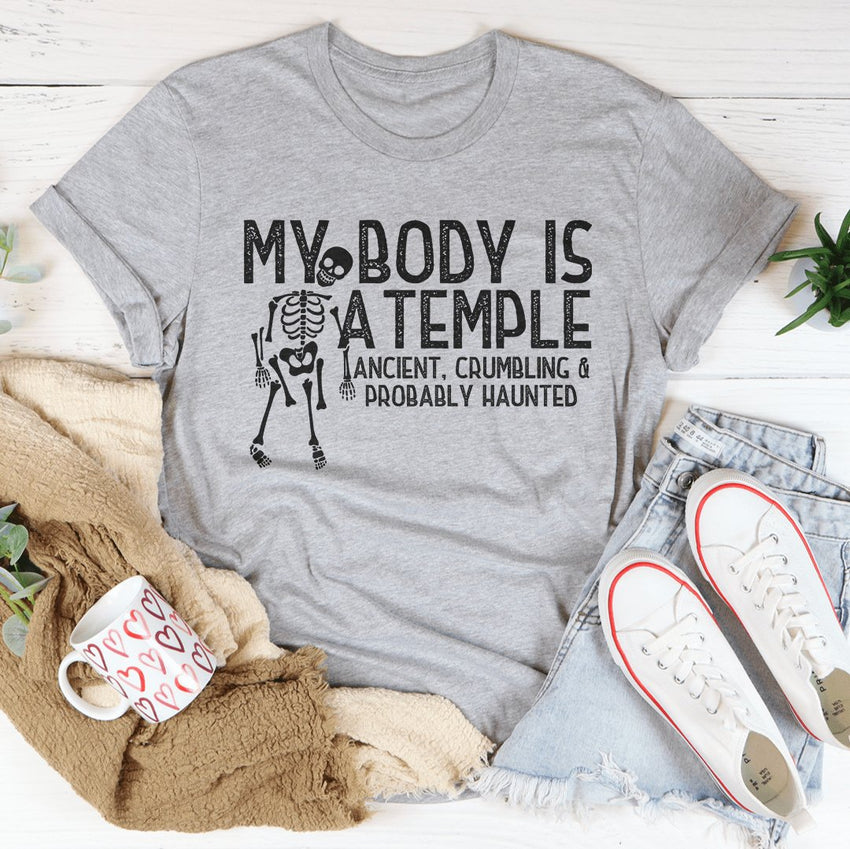 My Body Is A Temple Halloween T-Shirt - 7DAY'S