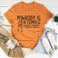 My Body Is A Temple Halloween T-Shirt - 7DAY'S