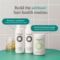 Nutrafol Women's Hair Growth Supplements, Ages 18 - 44, Clinically Proven for Visibly Thicker and Stronger Hair, Dermatologist Recommended - 1 Month Supply - 7DAY'S