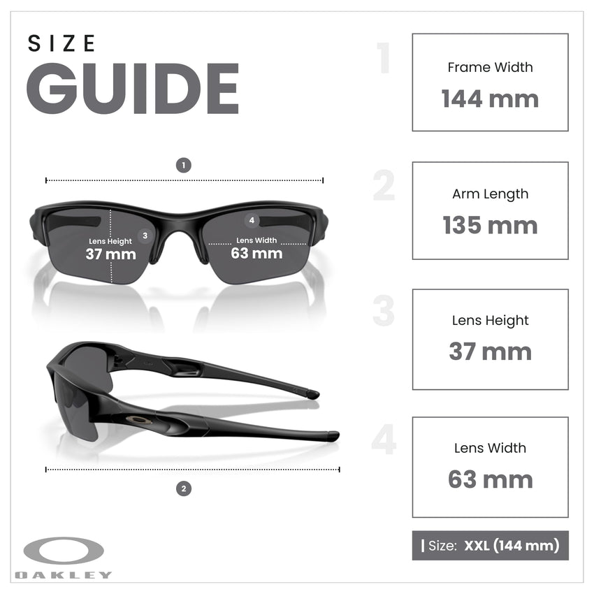 Oakley Flak Jacket XLJ OO9009 Rectangle Sunglasses for Men+ BUNDLE Leash + BUNDLE with Designer iWear Care Kit - 7DAY'S
