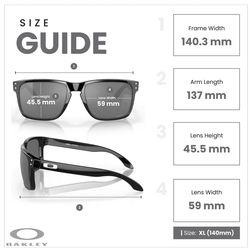 Oakley Holbrook XL OO9417 Square Sunglasses For Men+ BUNDLE Leash +Designer iWear Care Kit - 7DAY'S