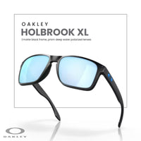 Oakley Holbrook XL OO9417 Square Sunglasses For Men+ BUNDLE Leash +Designer iWear Care Kit - 7DAY'S