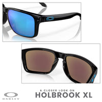 Oakley Holbrook XL OO9417 Square Sunglasses For Men+ BUNDLE Leash +Designer iWear Care Kit - 7DAY'S
