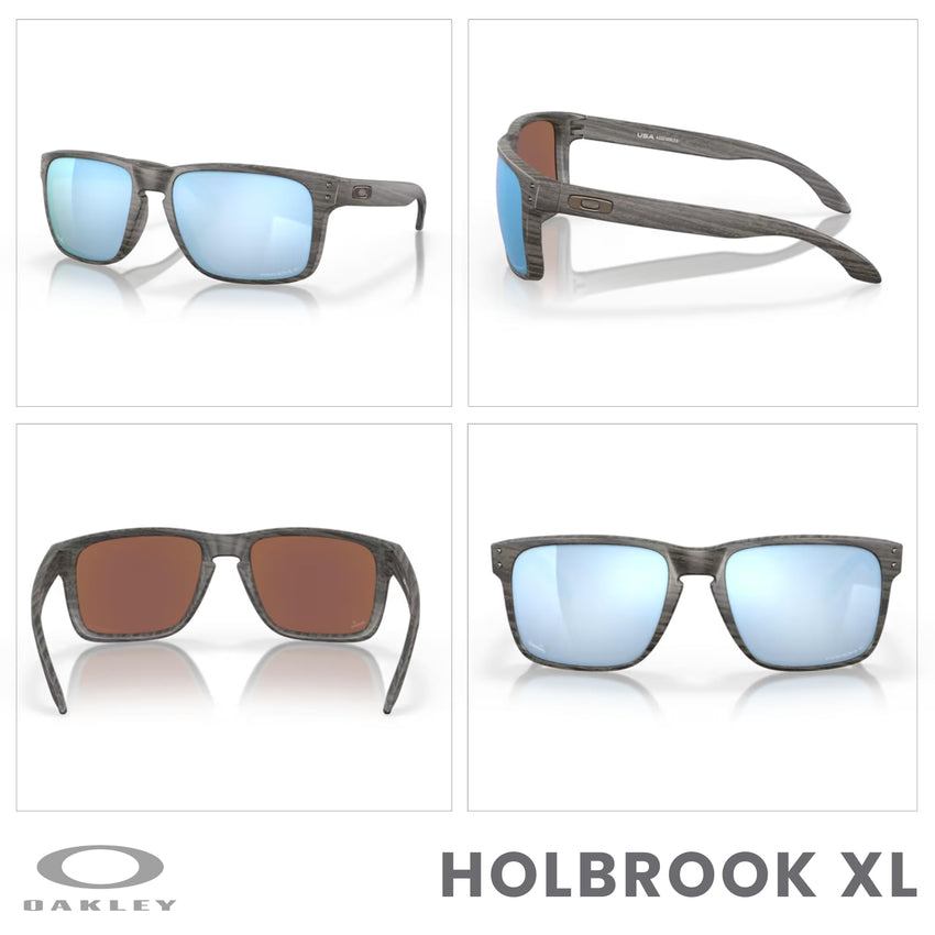 Oakley Holbrook XL OO9417 Square Sunglasses For Men+ BUNDLE Leash +Designer iWear Care Kit - 7DAY'S