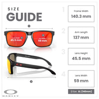 Oakley Holbrook XL OO9417 Square Sunglasses For Men+ BUNDLE Leash +Designer iWear Care Kit - 7DAY'S
