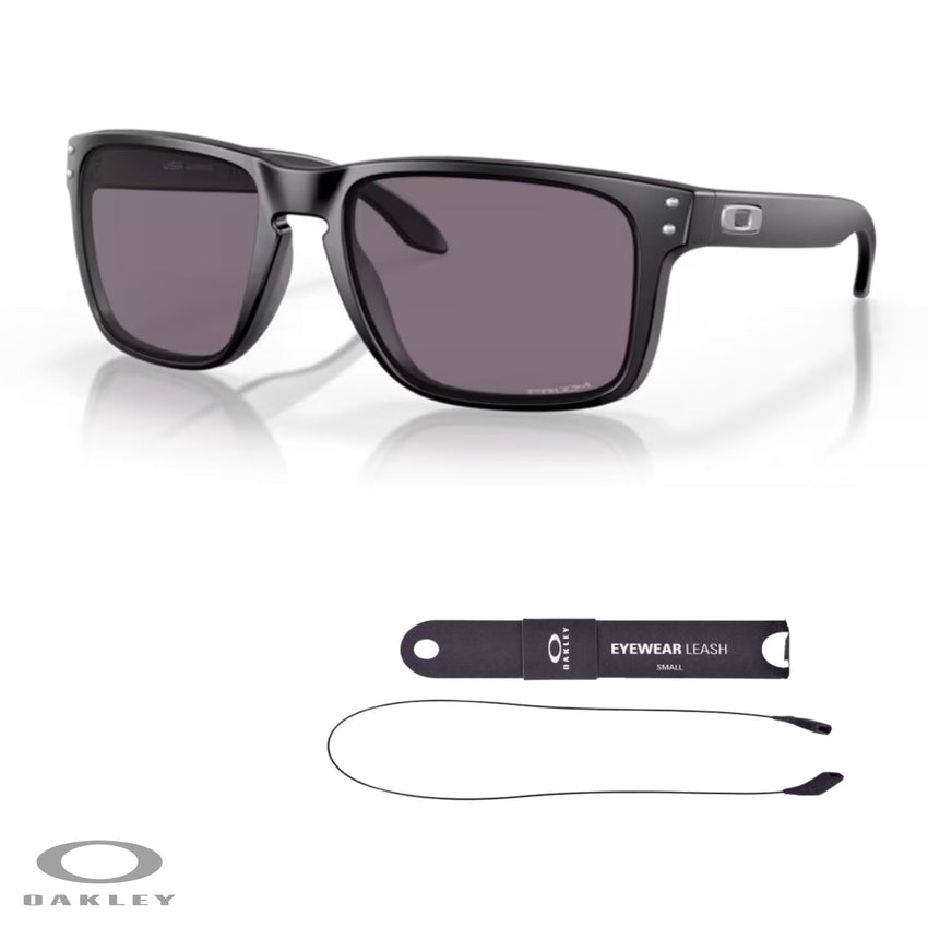 Oakley Holbrook XL OO9417 Square Sunglasses For Men+ BUNDLE Leash +Designer iWear Care Kit - 7DAY'S