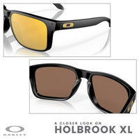 Oakley Holbrook XL OO9417 Square Sunglasses For Men+ BUNDLE Leash +Designer iWear Care Kit - 7DAY'S