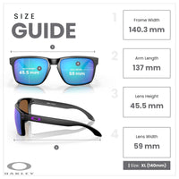 Oakley Holbrook XL OO9417 Square Sunglasses For Men+ BUNDLE Leash +Designer iWear Care Kit - 7DAY'S