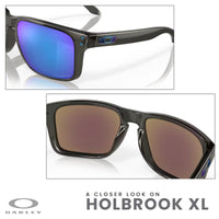 Oakley Holbrook XL OO9417 Square Sunglasses For Men+ BUNDLE Leash +Designer iWear Care Kit - 7DAY'S