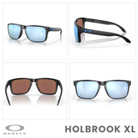 Oakley Holbrook XL OO9417 Square Sunglasses For Men+ BUNDLE Leash +Designer iWear Care Kit - 7DAY'S