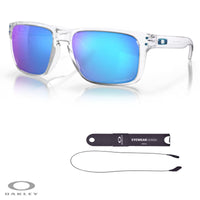 Oakley Holbrook XL OO9417 Square Sunglasses For Men+ BUNDLE Leash +Designer iWear Care Kit - 7DAY'S