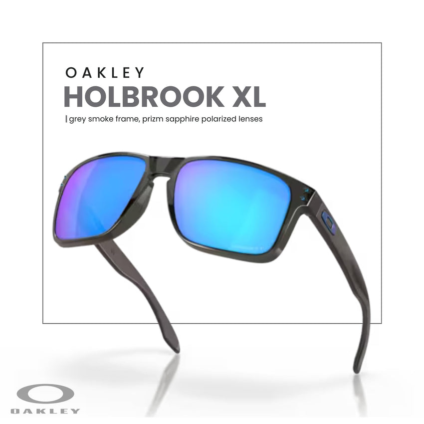 Oakley Holbrook XL OO9417 Square Sunglasses For Men+ BUNDLE Leash +Designer iWear Care Kit - 7DAY'S