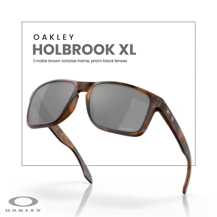 Oakley Holbrook XL OO9417 Square Sunglasses For Men+ BUNDLE Leash +Designer iWear Care Kit - 7DAY'S