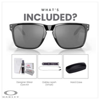 Oakley Holbrook XL OO9417 Square Sunglasses For Men+ BUNDLE Leash +Designer iWear Care Kit - 7DAY'S