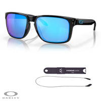 Oakley Holbrook XL OO9417 Square Sunglasses For Men+ BUNDLE Leash +Designer iWear Care Kit - 7DAY'S