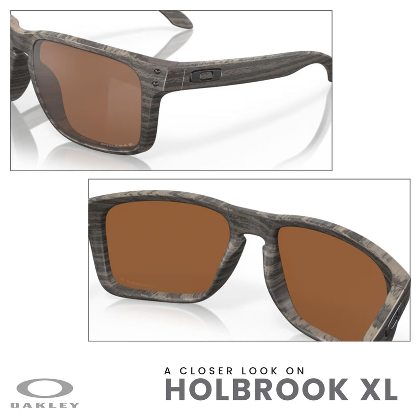 Oakley Holbrook XL OO9417 Square Sunglasses For Men+ BUNDLE Leash +Designer iWear Care Kit - 7DAY'S