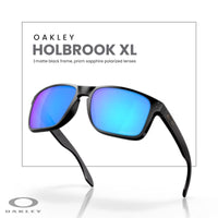 Oakley Holbrook XL OO9417 Square Sunglasses For Men+ BUNDLE Leash +Designer iWear Care Kit - 7DAY'S