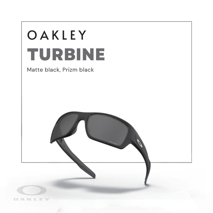 Oakley Turbine OO9263 Rectangular Sunglasses For Men+ BUNDLE Leash + BUNDLE with Designer iWear Eyewear Kit - 7DAY'S