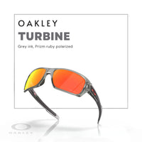 Oakley Turbine OO9263 Rectangular Sunglasses For Men+ BUNDLE Leash + BUNDLE with Designer iWear Eyewear Kit - 7DAY'S