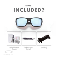 Oakley Turbine OO9263 Rectangular Sunglasses For Men+ BUNDLE Leash + BUNDLE with Designer iWear Eyewear Kit - 7DAY'S