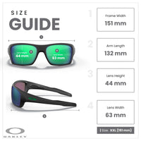Oakley Turbine OO9263 Rectangular Sunglasses For Men+ BUNDLE Leash + BUNDLE with Designer iWear Eyewear Kit - 7DAY'S